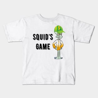 A Little Squid Game Parody Kids T-Shirt